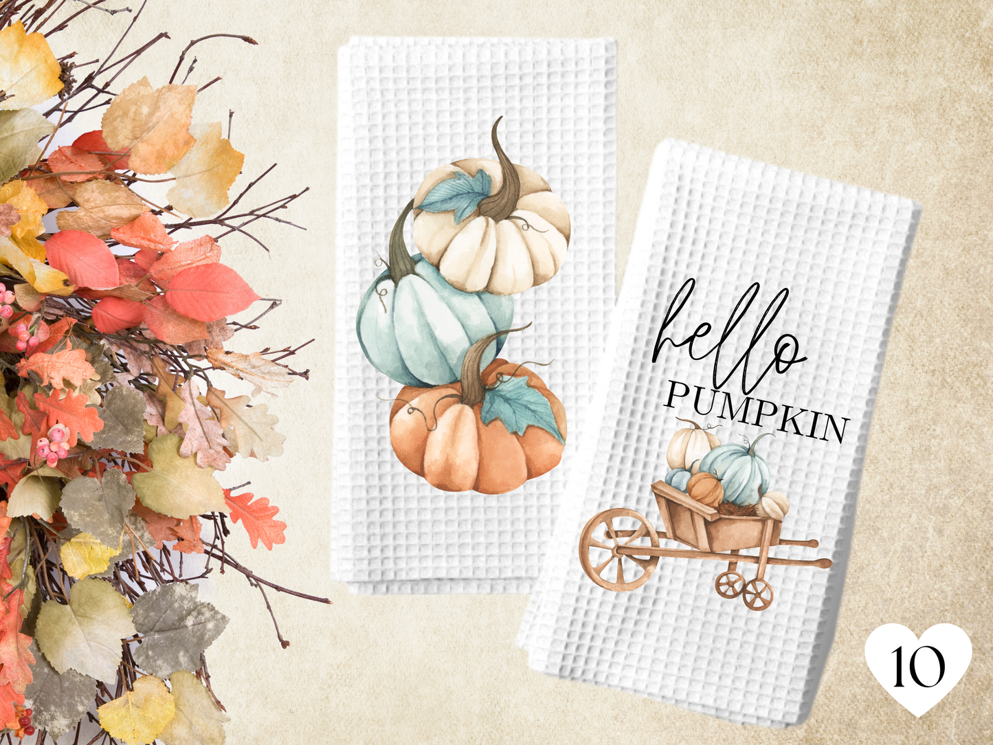 Fall Tea Towel Sets