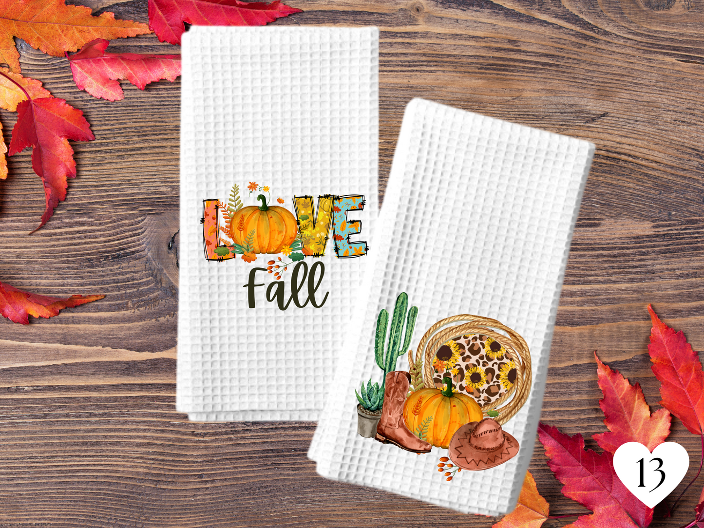 Fall Tea Towel Sets