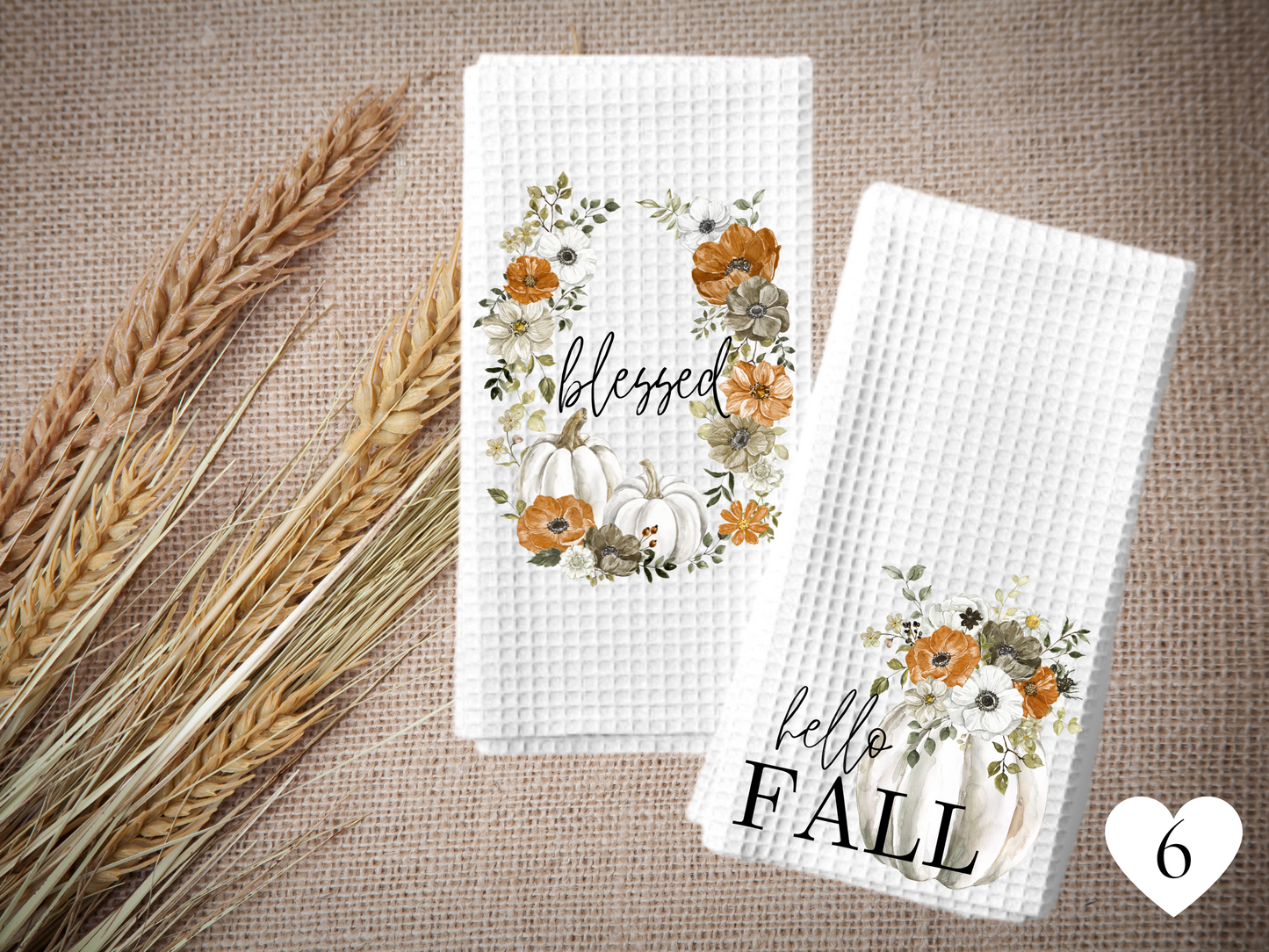 Fall Tea Towel Sets