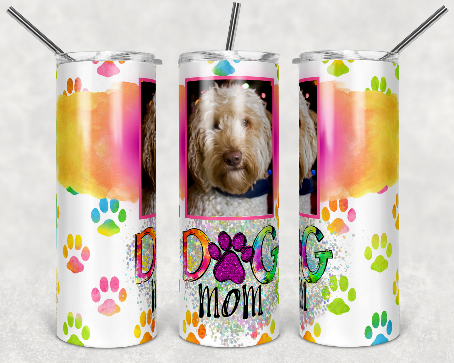 20oz Goldendoodle Hot/Cold Drink Tumblers (Multiple Designs))
