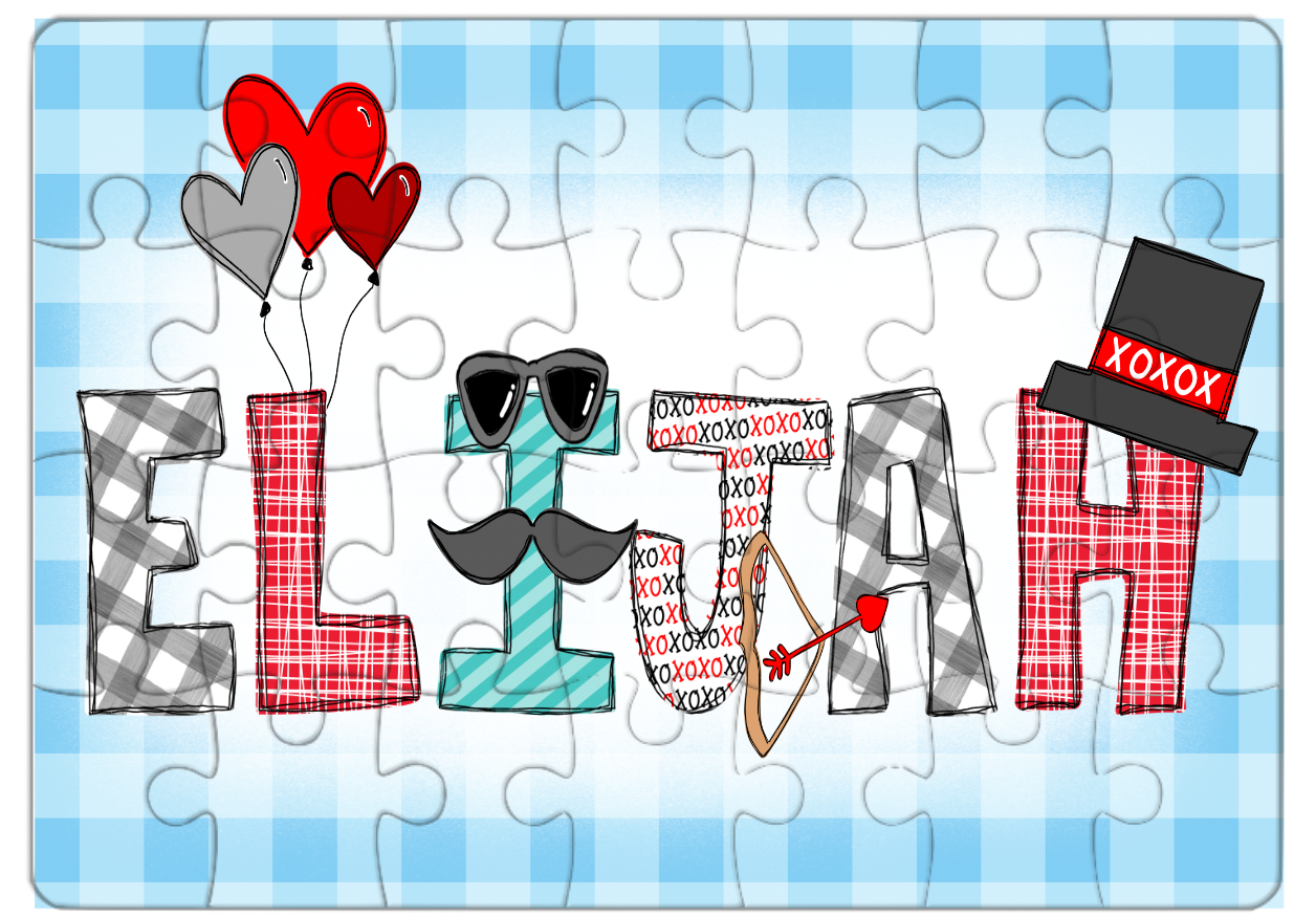 Personalized Valentines Day Puzzle