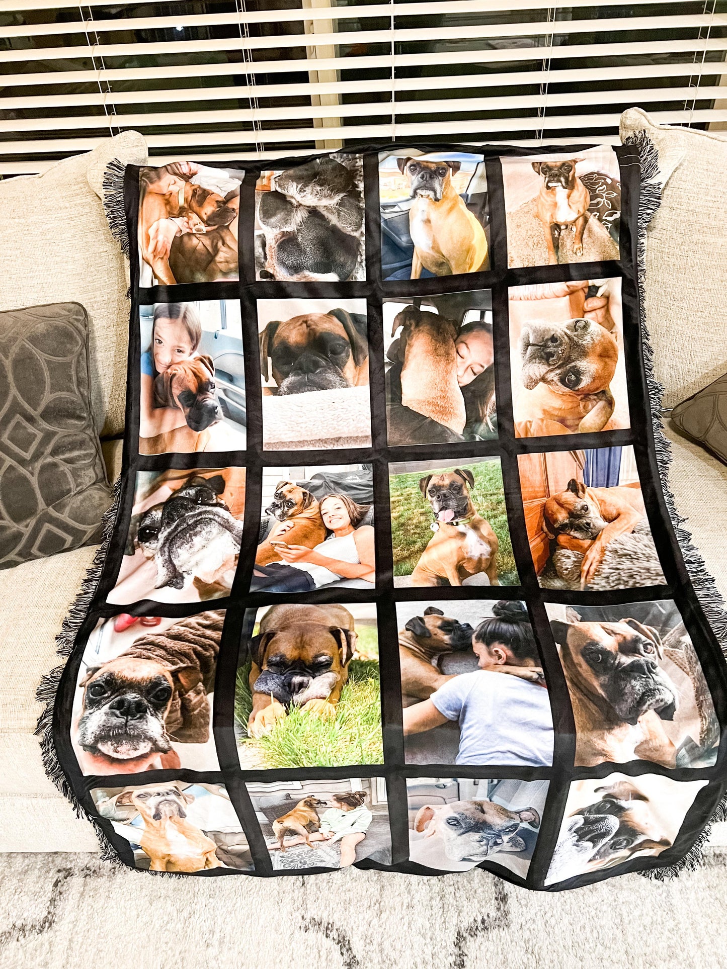 Personalized Photo Blanket Gift